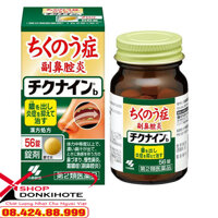 Công dụng của thuốc đặc trị viêm xoang Chikunain 56 viên Nhật Bản