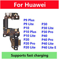 Cổng Kết Nối USB Sạc Cổng Sạc Cho Huawei P9 P10 P20 P30 P40 Lite E Plus Pro Dock Sạc Ban Cáp Mềm