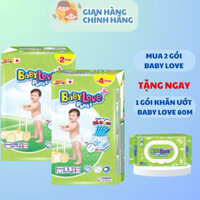 [Cộng Miếng Đủ Size] Tã Bỉm Quần BabyLove Size M48+4/L48+4/XL48+4/XXL48+4/XXXL33+2 - BabyJoy M50/L50/XL50/XXL50 Miếng