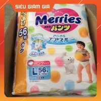 [Cộng Miếng - Jumbo] Tã Bỉm Dán/Quần Merries Nội Địa size NB96/S88/M68
