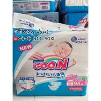 [Cộng Miếng] Tã Bỉm GOON Nội Địa Nhật dán quần NB90/S84/M64 Ma20s - -