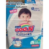 [Cộng Miếng] Tã Bỉm GOON Nội Địa Nhật dán quần NB90/S84/M64 Ma20s