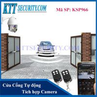 Cổng Mở Cánh tay đòn Tự động, Quản lý qua Camera | KSP966