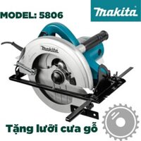 [Công nghệ Nhật Bản] Máy cưa gỗ makita 5806-01 - máy cưa tròn công nghệ nhật bản cắt gỗ cắt gạch