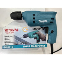[CÔNG NGHỆ NHẬT BẢN] Máy khoan đầu AutoLock cầm tay bằng điện Makita M0601B (10mm-400W) [Hàng Chính Hãng]