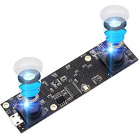 Công nghiệp 120 độ ELP Dual Lens Góc rộng USB Camera Module 720P HD CMOS OV9712 PCB Board c