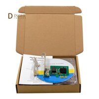 Cổng nguồn đơn PCI-E X1 Bộ chuyển đổi mạng Ethernet 2.5G Máy chủ Gigabit Đa chức năng PCI-E NIC I225-1T Bộ chuyển đổi mạng 12.5 X 12 X 2.5cm
