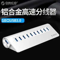 Cổng ORICO M3H10 10/7/4 Tất cả các hub USB3.0 bằng nhôm Mở rộng Bộ chia với nguồn điện