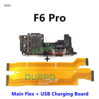 Cổng Sạc USB Ban Dock Cổng Kết Nối Cáp Mềm Cho Xiaomi Poco F6 Pro Bo Mạch Chủ Chính Cổng Sạc Flex F6Pro