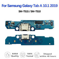 Cổng Sạc USB Mới Cho Samsung Galaxy Tab A 10.1 2019 T515 / T510 Đế Sạc Sạc Cắm Màn Hình LCD Cáp Mềm Kết Nối