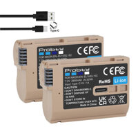 Công suất 2850mAh EN-EL15C En el15c Pin Type-C cổng đầu vào cho Nikon Z5, Z6, Z6 II, Z7, z7ii D780, D850, D7500, D500, D