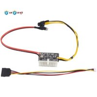 Công suất cao 300W 12V DC5.5X2.5MM Đầu vào DCATX PSU Pico ATX Công tắc khai thác PSU 24Pin MINI ITX DC ATX Bộ nguồn PC