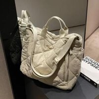 Công Suất Lớn Tote Túi Nữ Đeo Vai Túi Bên Hông Thời Trang Không Gian Bông Shop Mua Sắm Túi Nữ Dễ Thương Tất Cao Cổ Mùa Đông 2022