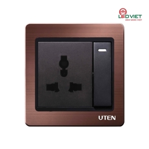 Công tắc 2 chiều ổ cắm 3 chấu A5GK12Z13/N