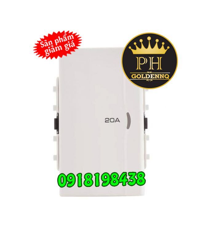 Công tắc 2 cực có đèn báo cỡ lớn Schneider 3031EMD20NM