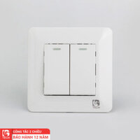 Công tắc 3 cực đôi cho cầu thang LG Tech LG-TT-002N