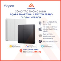 Công tắc âm tường Aqara Z1 Pro - Thanh cảm ứng điều chỉnh Đèn, Hỗ trợ HomeKit, Zigbee 3.0