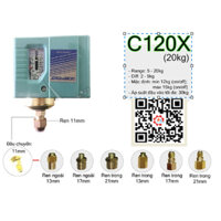 Công tắc áp suất Rơ le áp lực Saginomiya SNS C120X