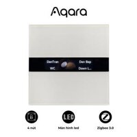 Công tắc Aqara V1 Quintuple mặt kính sang trọng - Cung cấp Thiết bị điện nhà thông minh - AKIA Smart Home