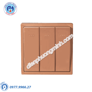 Công tắc ba 1 chiều hiển thị dạ quang Honeywell P63931WHI