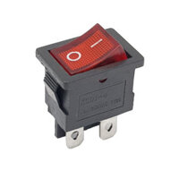 Công tắc bập bênh 4 chân có đèn KCD1-104