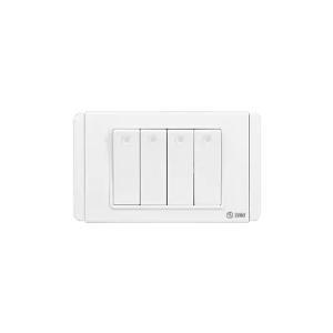 Công tắc bốn 1 chiều Sino S68D4A