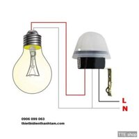 Công tắc cảm biến ánh sáng 220V 10A AS-20