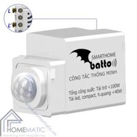 Công tắc cảm biến chuyển động hồng ngoại BATTO BTX-2C-PIRV1 (hạt tròn)