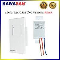 Công tắc cảm biến vi sóng âm tường hình chữ nhật, nhận diện chuyển động có độ nhạy cao RS06A