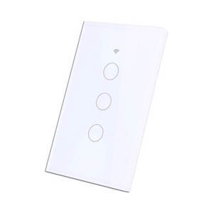 Công tắc cảm ứng 3 nút không viền Wifi SmartZ WS1.3W