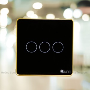 Công tắc cảm ứng 3 nút Lumi LM-S3N