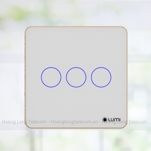 Công tắc cảm ứng 3 nút Lumi LM-S3N
