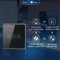 Công Tắc Cảm Ứng 3 Nút Nhấn Tích Hợp