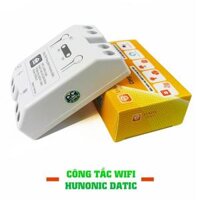 Công Tắc Cảm Ứng Datic Điều Khiển Mọi Thiết Bị Từ Xa Bằng Wifi Qua Điện Thoại, Thương Hiệu Hunonic, Hàng Việt Nam. -2022 - CT Datic Đa Dụng