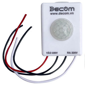 Công tắc cảm ứng gắn tường – chỉnh hướng, Decom DC-36
