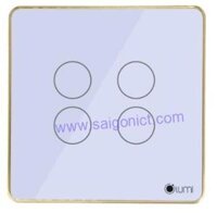 Công tắc cảm ứng nguồn 1 dây điều khiển 4 thiết bị