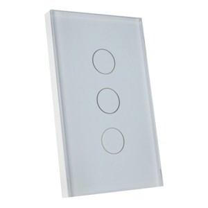 Công tắc cảm ứng thông minh chữ nhật 3 nút Geeklink FB1-3