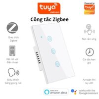 Công Tắc Cảm Ứng Thông Minh Zigbee Suntec, Tuya Smart Life Điều Khiển Từ Xa + Bảo Hành 12 Tháng