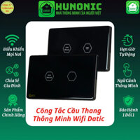 Công Tắc Cầu Thang Thông Minh Datic, Công Tắc Liên Kết Cầu Thang Wifi Datic Hunonic