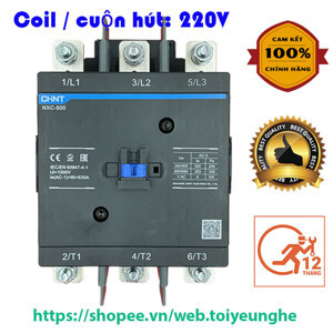 Công tắc Chint NXC-265 - 265A 132kW 3P