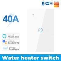 Công tắc cửa cuốn điều hòa/nóng lạnh 40A wifi Tuya/smartlife/Google home