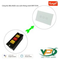 Công tắc cửa cuốn thông minh Tuya WIFI/Zigbee có viền