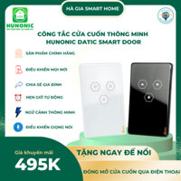 Công Tắc Cửa Cuốn Wifi Thông Minh Hunonic Datic, Điều Khiển Từ Xa Đóng Mở Cửa Cuốn Trên Điện Thoại