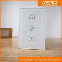 Công Tắc Cửa Cuốn Wifi Thông Minh Điều Khiển Qua Điện Thoại APP Tuya Từ Xa - Model A1400N