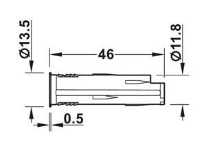 Công tắc cửa Hafele 833.89.128