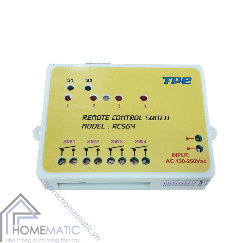 Công tắc điều khiển từ xa 4 thiết bị TPE-RC5G4