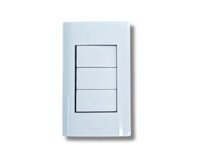 Công Tắc Điện Âm Tường 3 Nút Nhấn Hàn Quốc Dosel DLW2108