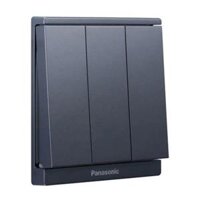 Công tắc điện Panasonic 1 chiều, 3 thiết bị WMF505MYH-VN