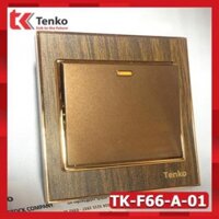 Công Tắc Điện Vân Gỗ Đẹp Cao Cấp Tenko TK-F66-A-01