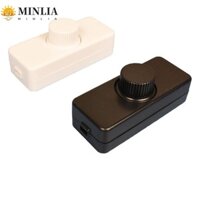 Công tắc điều chỉnh độ sáng MINLIA Bóng đèn sợi đốt Núm xoay gắn tường Điều khiển ánh sáng 100W